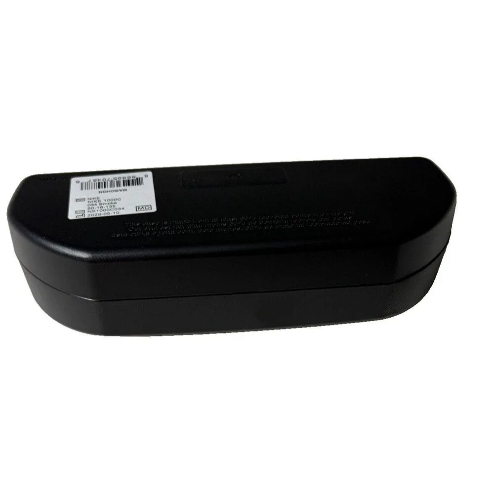 Nike Vision Black Hard Shell Eyeglasses Sunglasses Case Swoosh Logo New